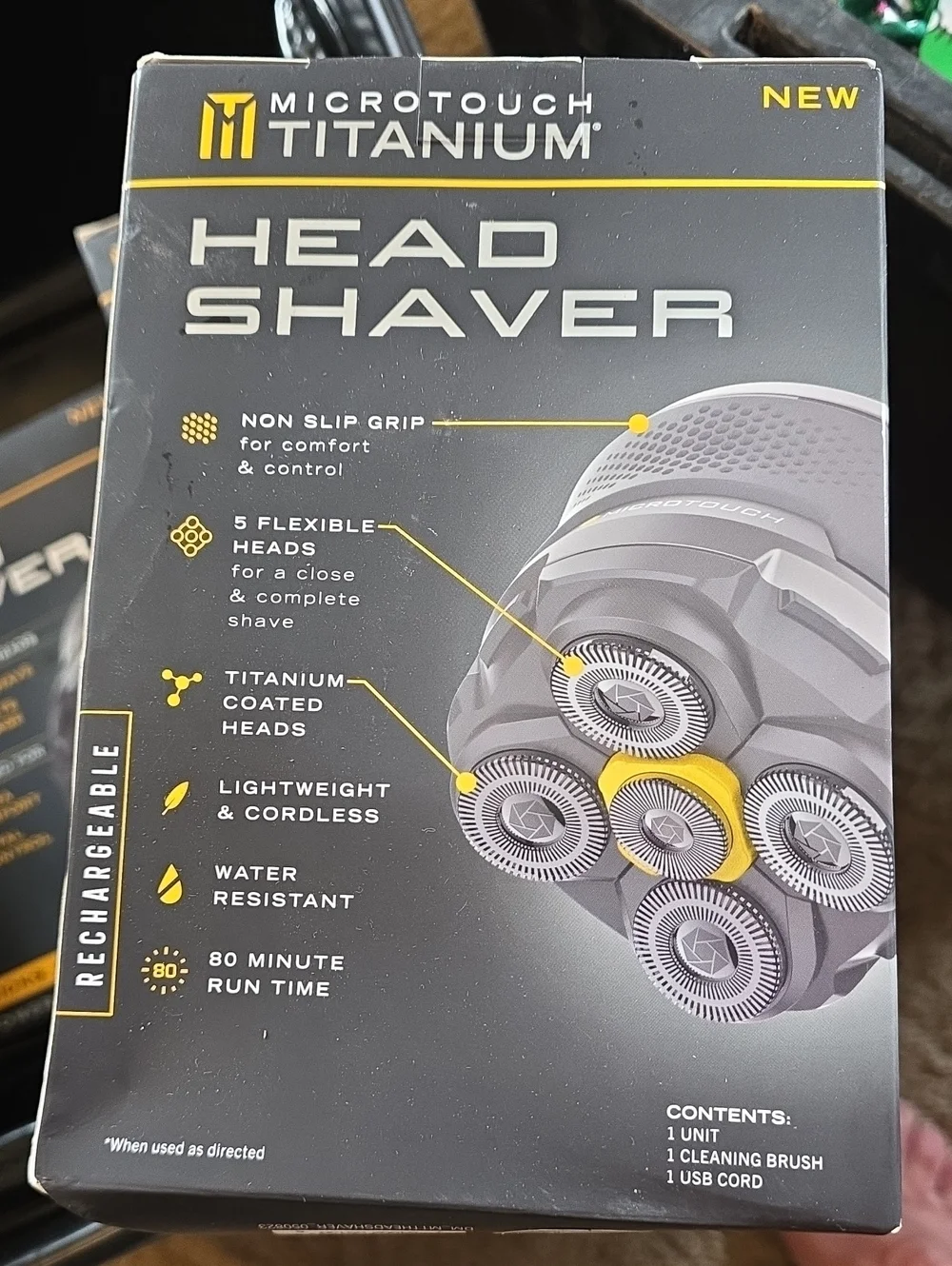 Head Shaver - Gray/Yellow